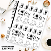 Coffee Doodles || Planner Paige